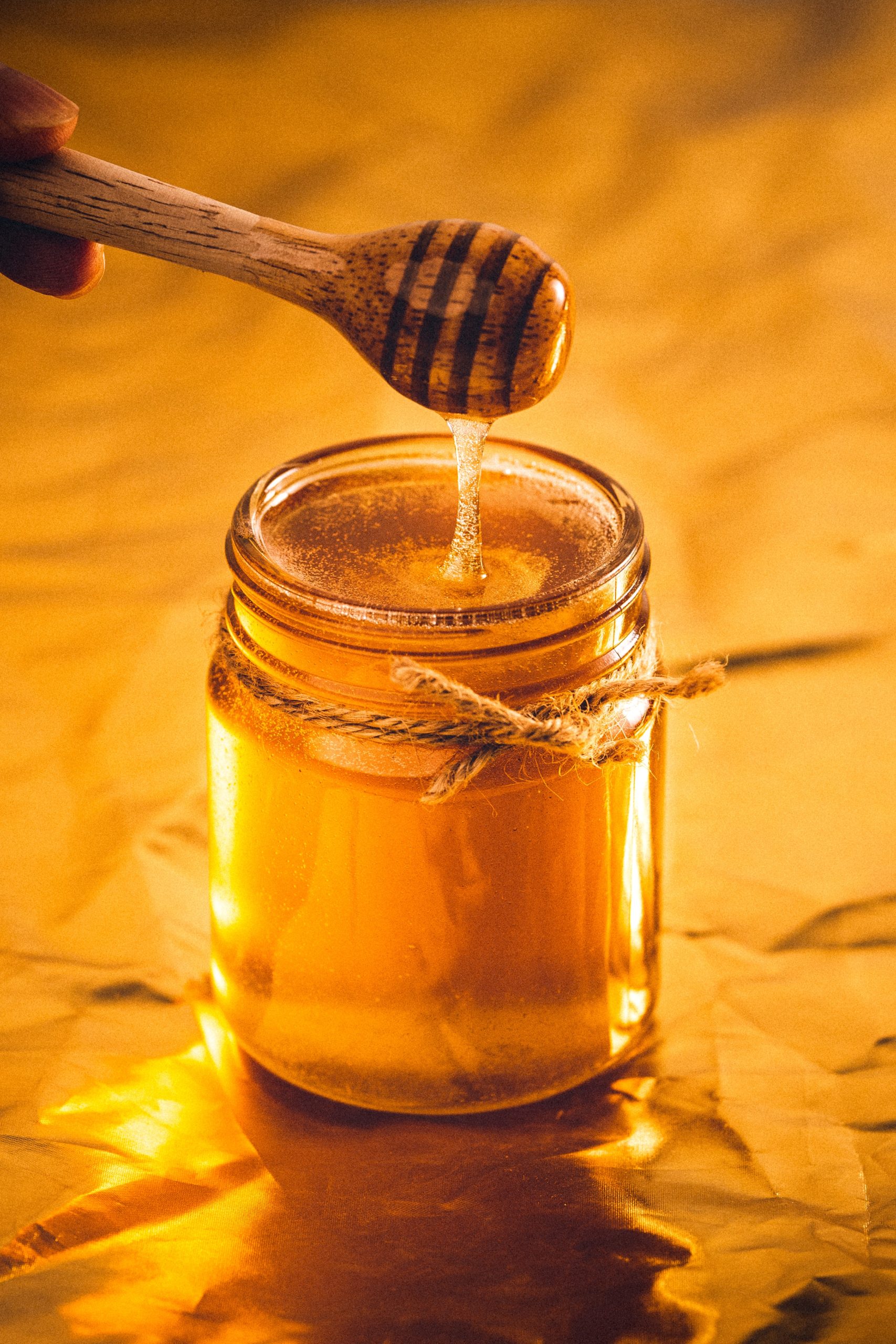 Honey and raw food diet