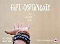 Gift certificate Yoga Download