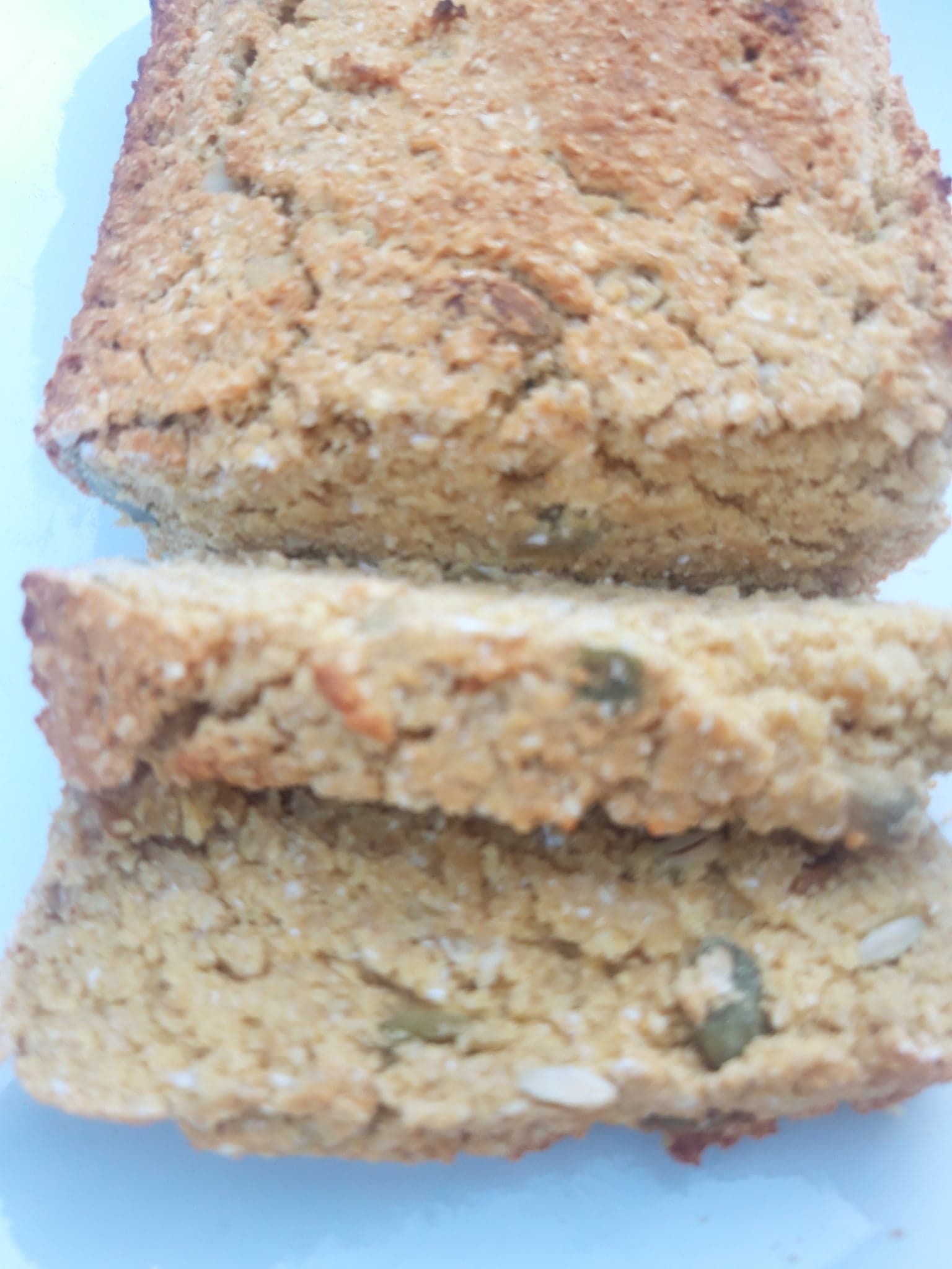 Healthy chick-pea bread in 3 different ways