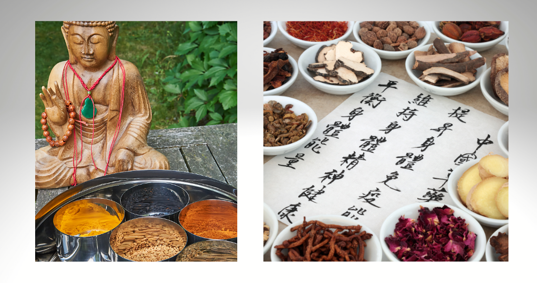 bitter herbs and Ayurvedic and chinese medicine