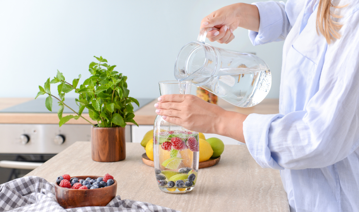 How to make vitamin-infused water: step by step