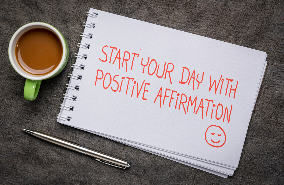 start your day with positive affirmations